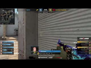 [docent cs:go] grand finals match navi vs gambit - starladder cis rmr 2021 - csgo highlights