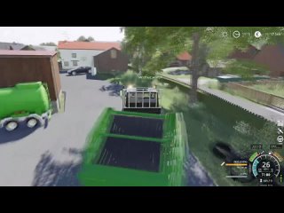 [the camper] making clover bales w/ mrsthecamper | animals on untergriesbach | farming simulator 19 | episode 11