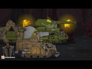 [homeanimations - cartoons about tanks] second expedition to hell: guardian of the forge - cartoons about tanks