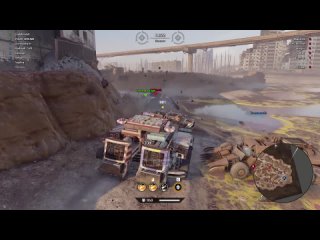 [chainsaw] built a 2-piece link in crossout, imba?