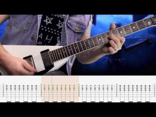 [mr. tabs] hangar 18 megadeth cover | guitar tab | lesson | tutorial