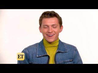 [entertainment tonight] tom holland reacts to gwyneth paltrow not knowing she was in spider-man big ass mature