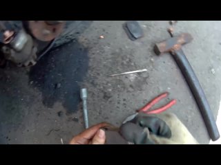 [b0brius production.] preparing for the trip / making the brakes. we change the oil. part 2