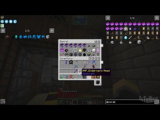 [zigthehedge - minecraft] an enderman, a creeper and a blaze come in. minecraft with mods 1 16 4 - psycho's fantasy 2 - episode 12