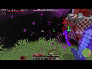 [muzzloff play] this bow this is imba and boss barako - mineshafts monsters minecraft 12