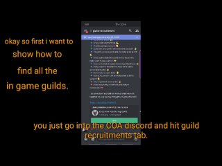 [goat] (curse of aros) how to join a guild - what guilds i suggest.