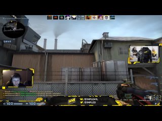 [lees - cs:go pro stream] s1mple stream | fpl | de train