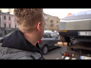 [thewarpath] driving cybertruck in ukraine | the reaction of people - everyone is shocked by the tesla cybertruck