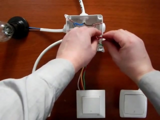 connecting a walk-through switch lighting control from 3 places